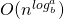 O(n^{log_b^a})